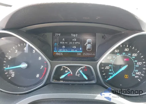 2014 Ford Escape Titanium z USA, uszkodzony, nr VIN 1FMCU9J90EUB13882